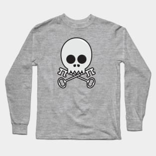 Skull and Crossed Keys Long Sleeve T-Shirt